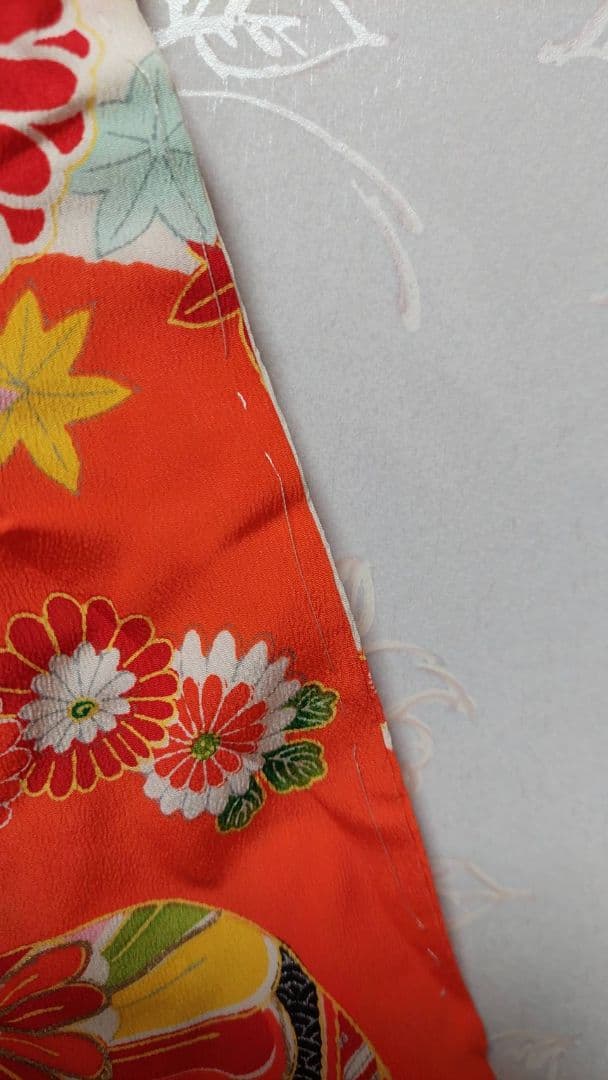 NA341アンティーク子供着物正絹七五三着丈66センチ裄丈39センチ