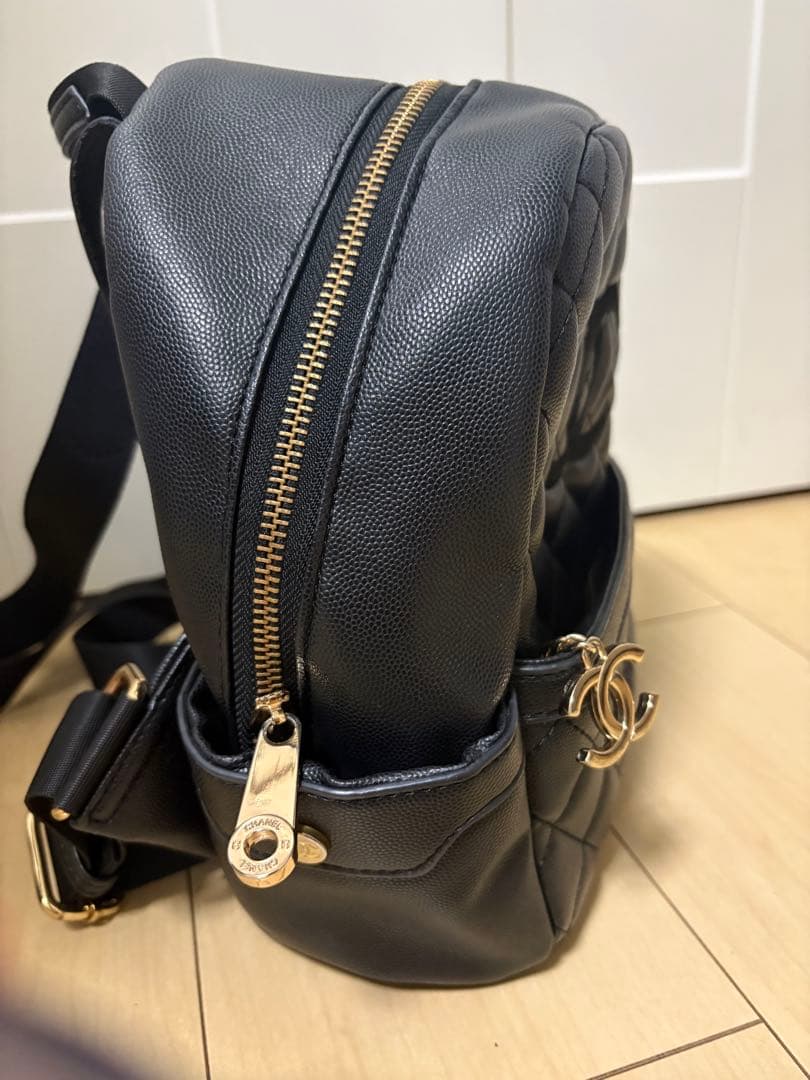 週末限定価格！シャネル ノベルティ リュック ・バッグパック ブラック