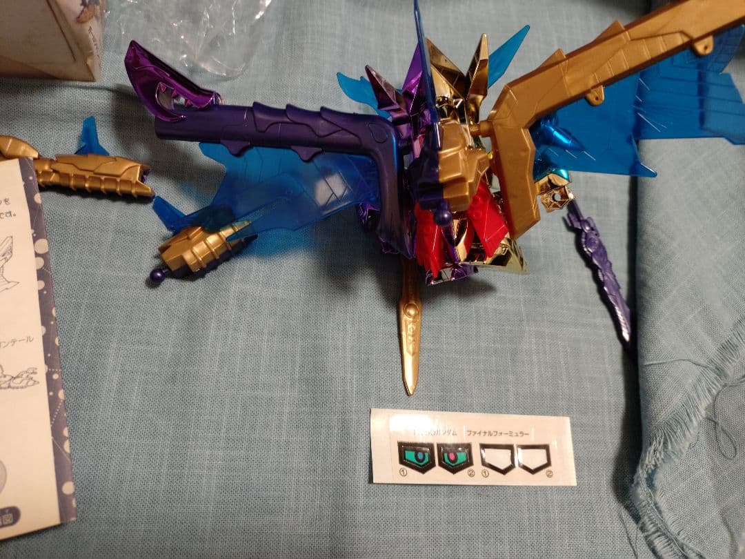 あ*な様 元祖SD旧No.122ファイナルフォーミュラー 組立済完品中古　説明書