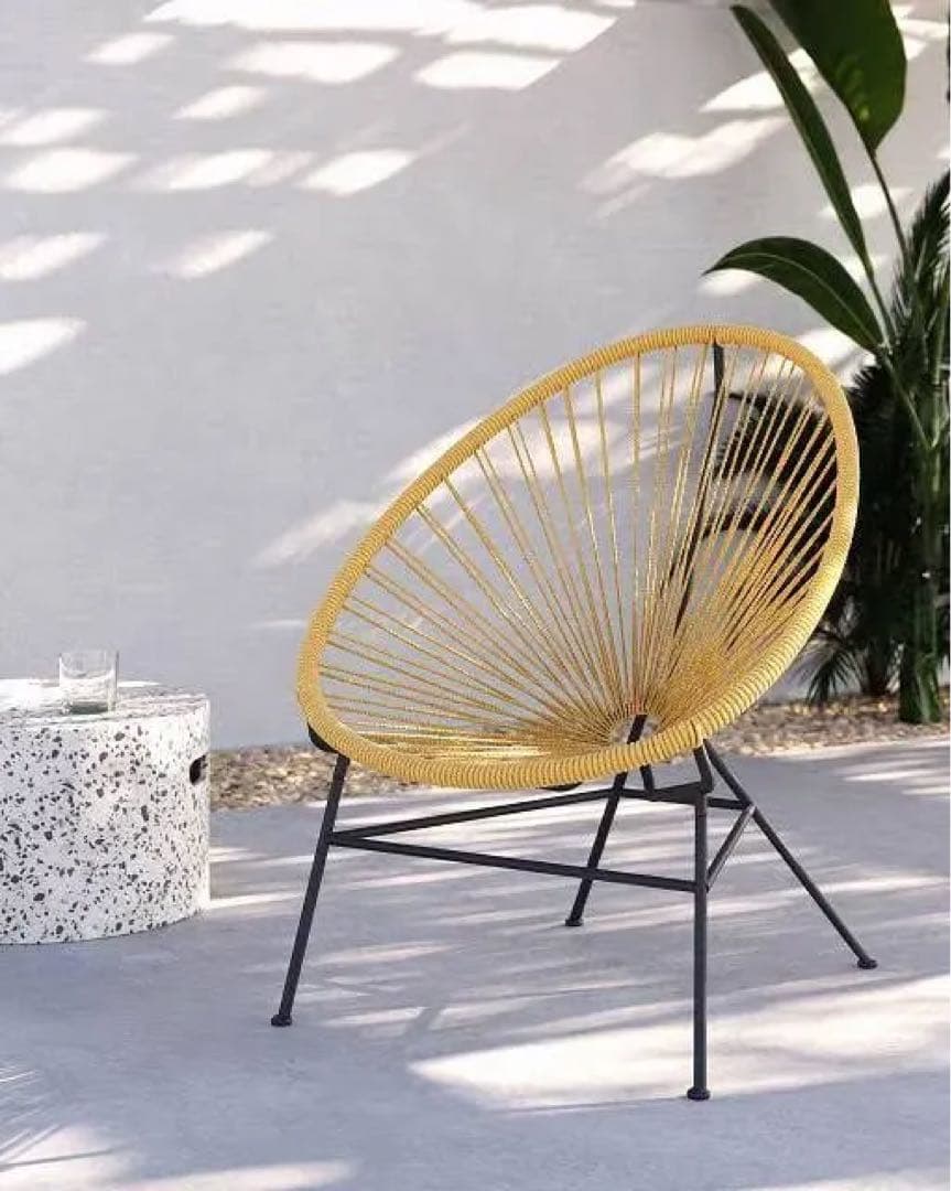 ガーデンチェア 椅子 デッキチェア アカプルコ風 アウトドア かわいい おしゃれ