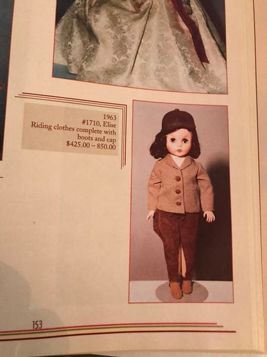 マダムアレクサンダー  エリス　ケリー　マリベル　乗馬服　希少