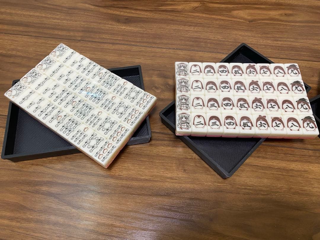 咲　Saki 麻雀セット　咲の豪運牌付き