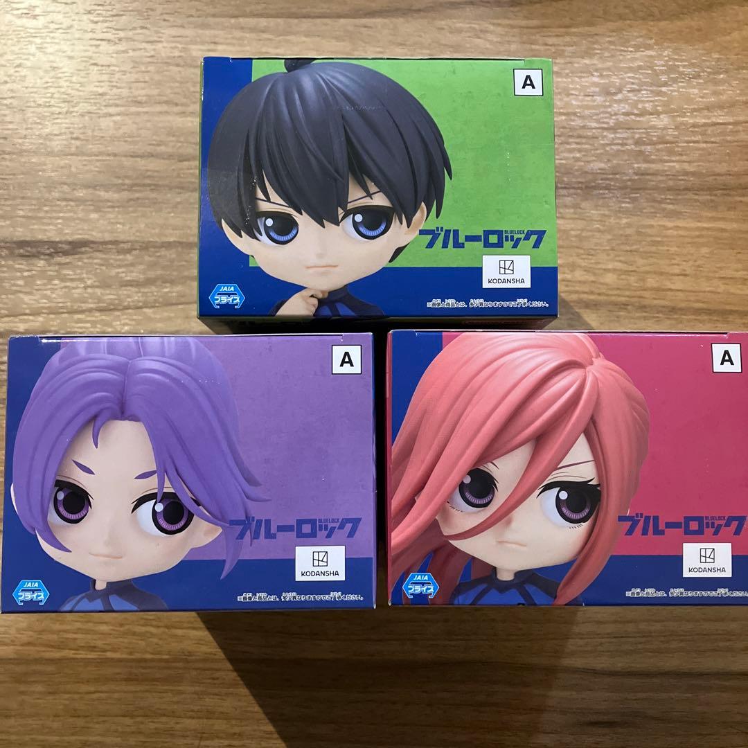 ブルーロック Qposket フィギュア 潔世一 千切豹馬 御影玲王 - メルカリ