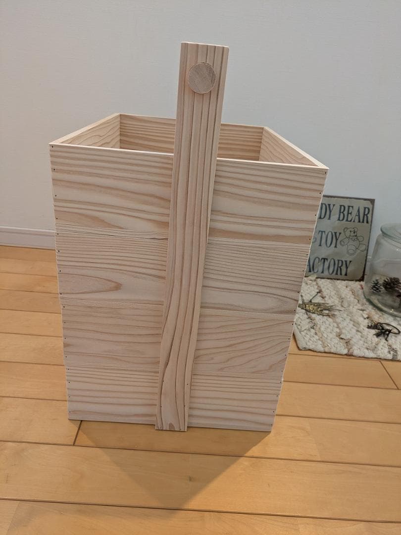 ★送料無料★サイズ変更可能★A3木製4段おかもち書類ケース/無垢材ナチュラル