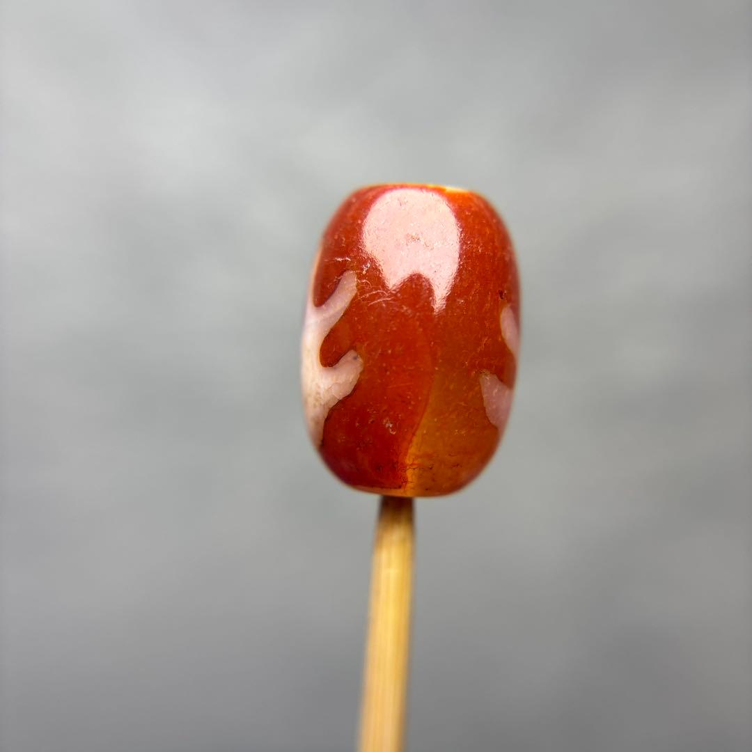 あずきちゃん瑪瑙　九紫離火天珠　1-72