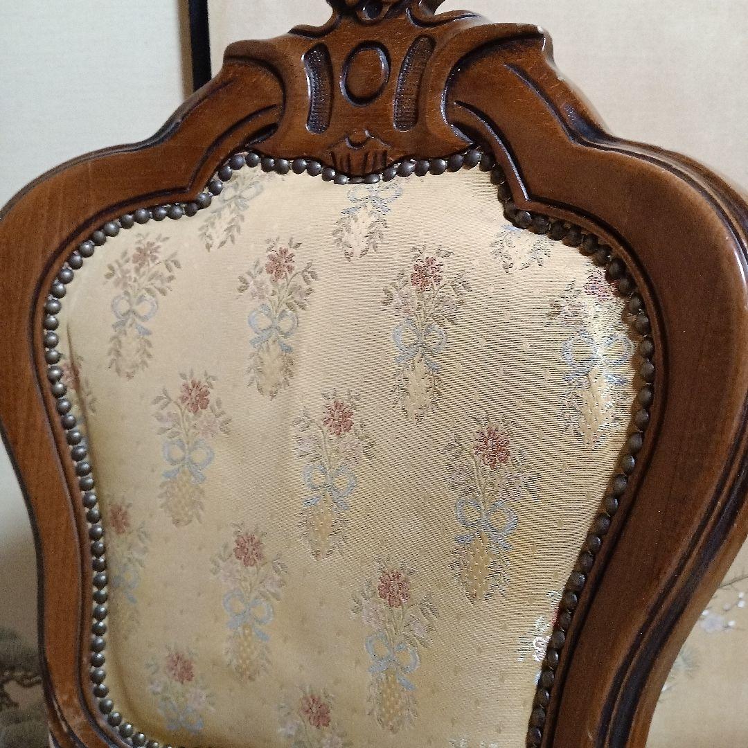 ヨーロッパクラシックスタイル 木製椅子 アンティークチェア