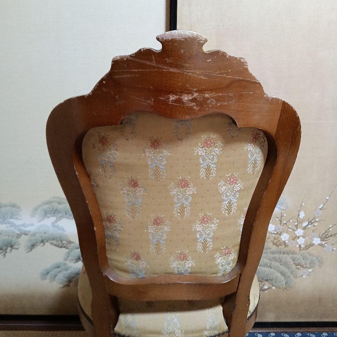 ヨーロッパクラシックスタイル 木製椅子 アンティークチェア