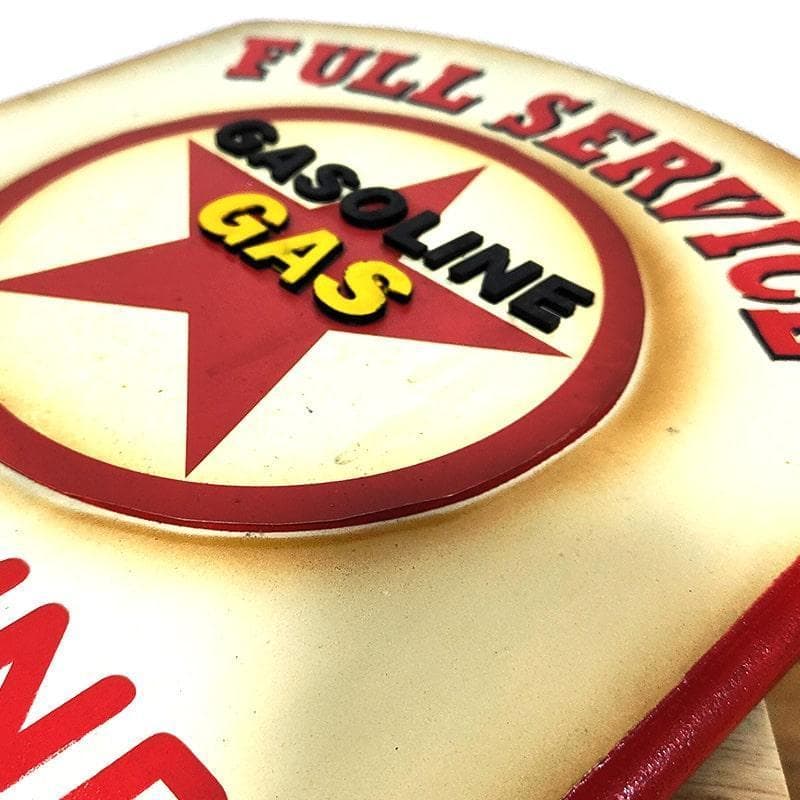 鏡 アンティーク 木製 ガソリン 壁掛け ウォールミラー GASOLINE 新品