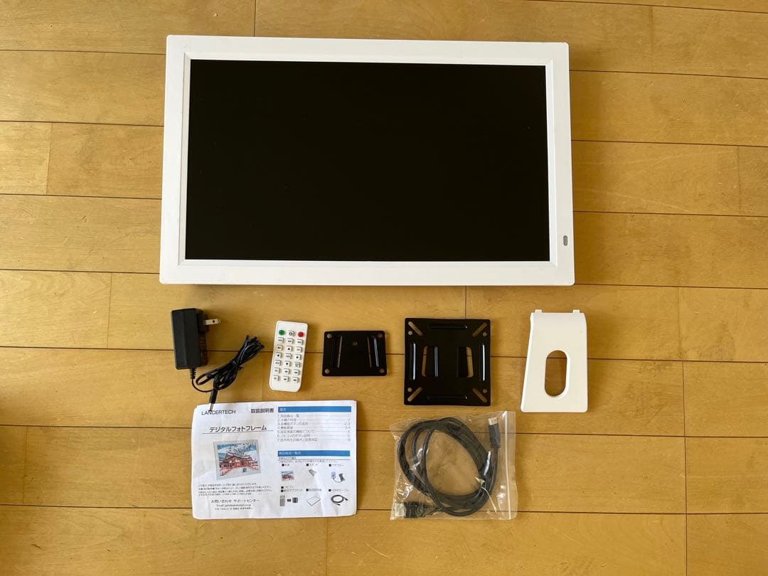 LANCERTECH_IPS高画質大画面 21.6インチ_デジタルフォトフレーム