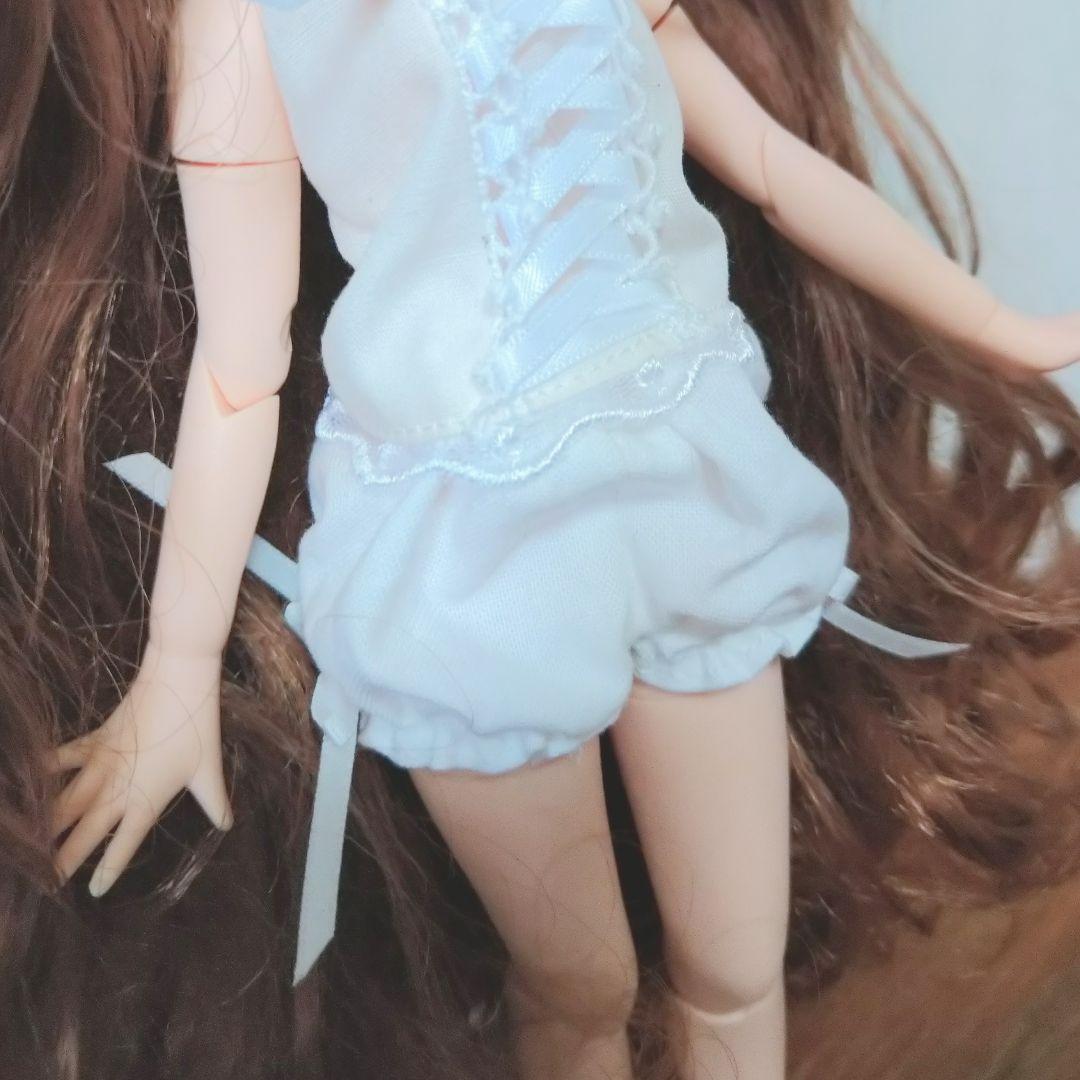 ※単品※白のふんわりかぼちゃパンツ※ブライスアウトフィット※1/6ドール服