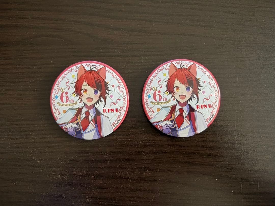 莉犬くん 缶バッジ すとぷり6周年記念グッズ - メルカリ