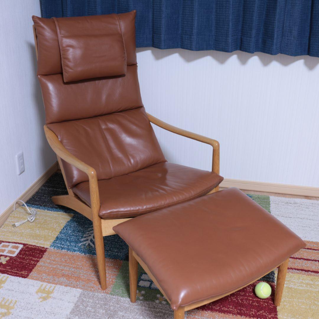 ❦100年使える家具　飛騨産業HIDA❦　VIOLAパーソナルチェア　オットマン