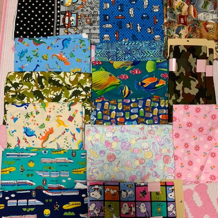 エプロン＆三角巾セット(110〜120cm)☆