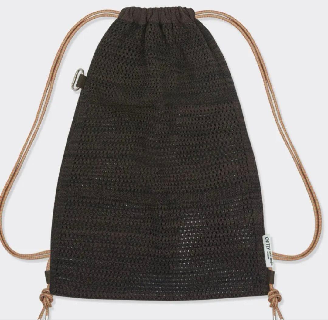 KNITLY ネットロープ ニット バックパック バッグ