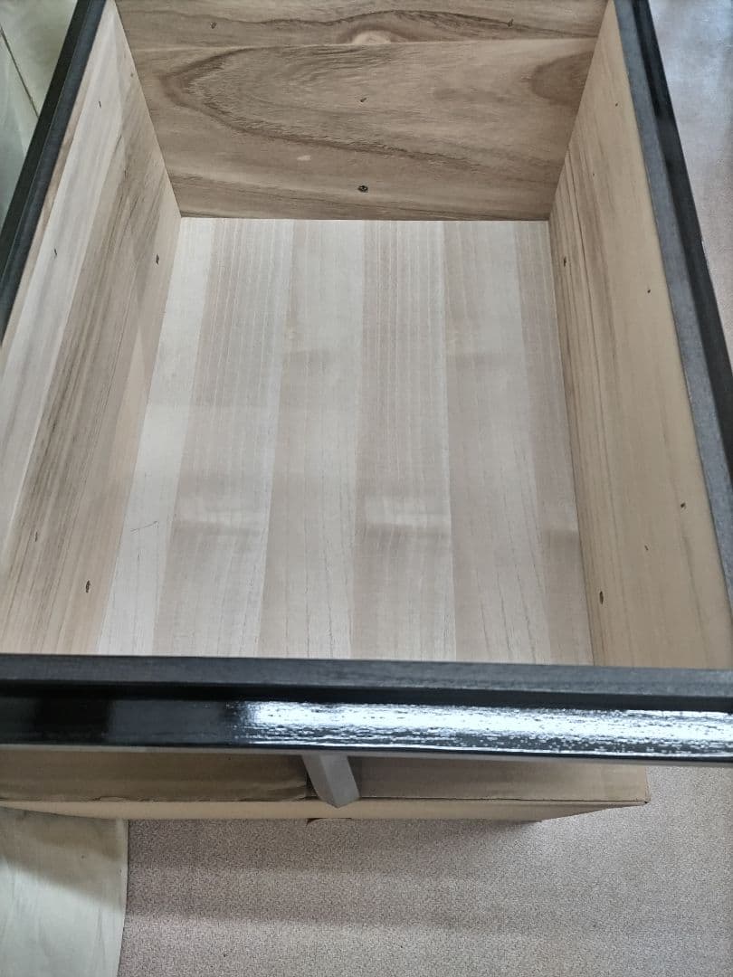 稚児鎧の鎧櫃　木製