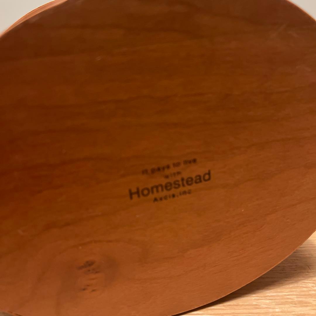 stead 木製ティッシュボックス　北欧