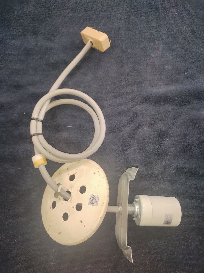 KAWAI照明　イエロー 球形 ペンダントライト　昭和レトロ