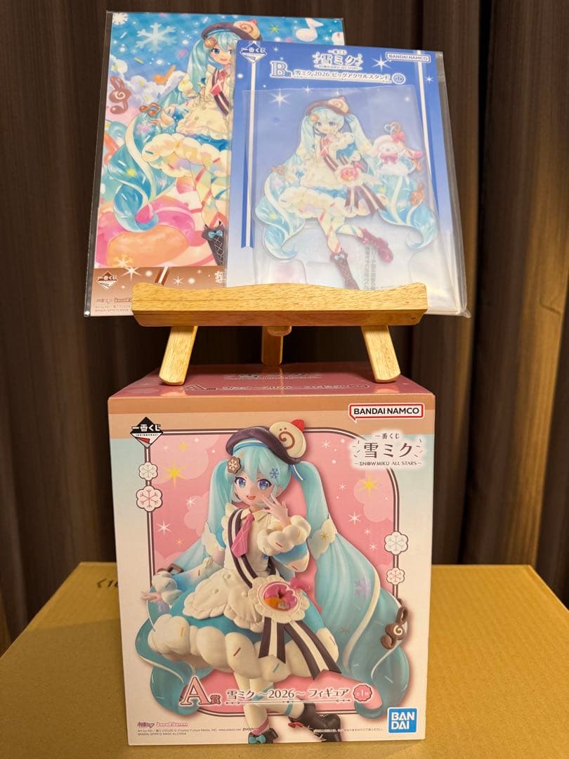 即日発送】雪ミク一番くじ A賞B賞 S賞 フィギュア&アクスタ&クリア