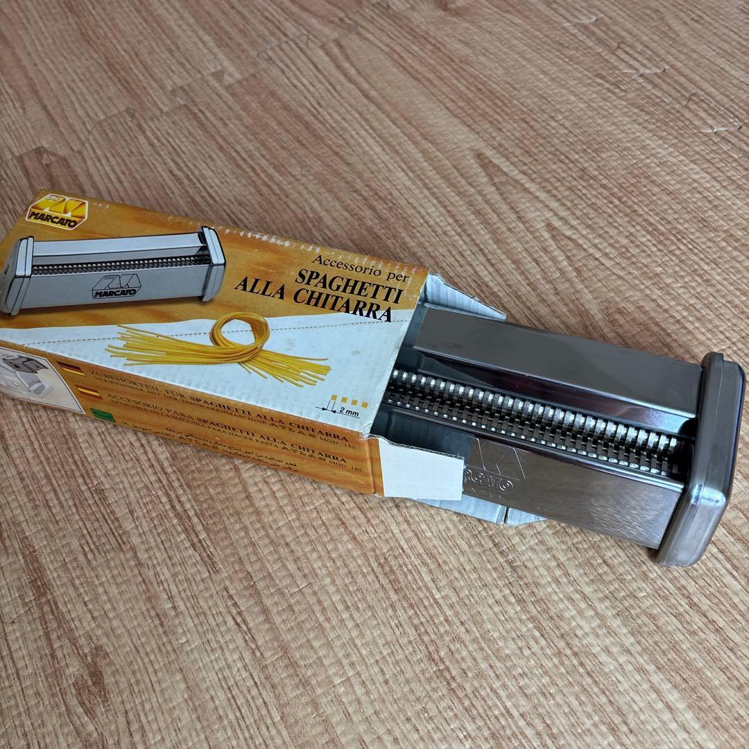 【未使用新品】MARCATO 家庭用パスタマシーン 5種類パスタ【箱ダメージ有】