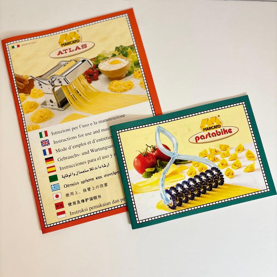 【未使用新品】MARCATO 家庭用パスタマシーン 5種類パスタ【箱ダメージ有】