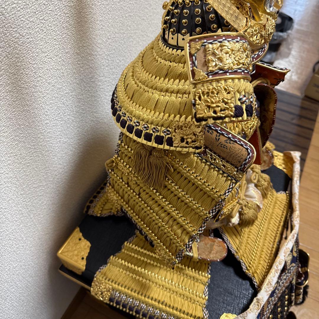 五月人形 15号 平安道斎 大鎧 金メッキ