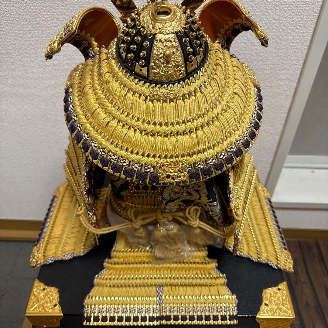 五月人形 15号 平安道斎 大鎧 金メッキ