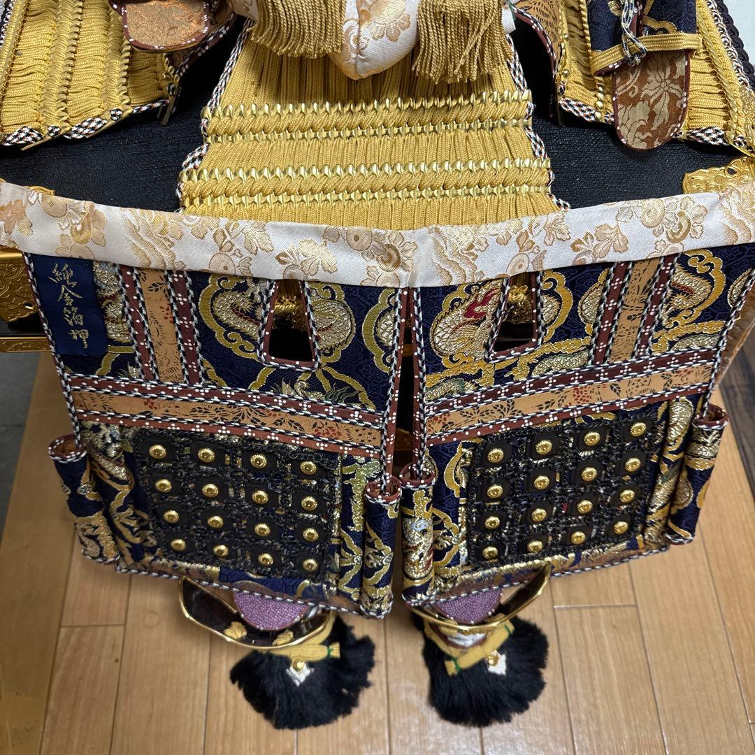 五月人形 15号 平安道斎 大鎧 金メッキ