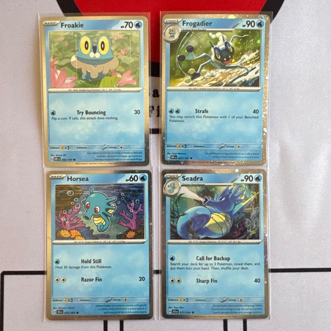 海外版ゲッコウガex SAR＆プロモ4枚(画像参照)set