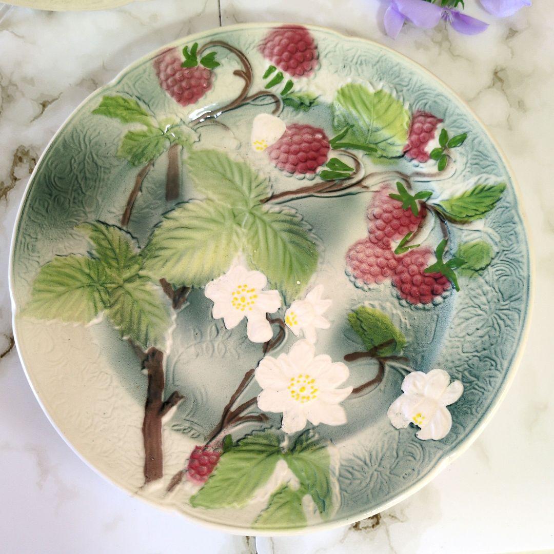 間瀬若百合様❢ バルボティーヌ　Vintage！美品❣サンクレモン窯　木の実柄