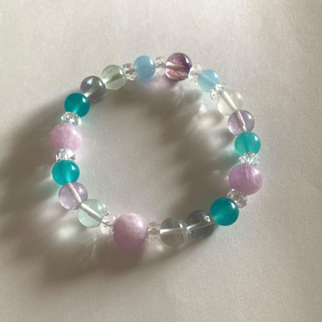 ヤマサン　パワーストーン　星ひとみ　ブレスレット　数珠　StarEyes