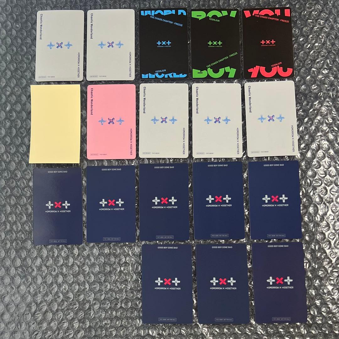 TXT ヨンジュン トレカ まとめ売り