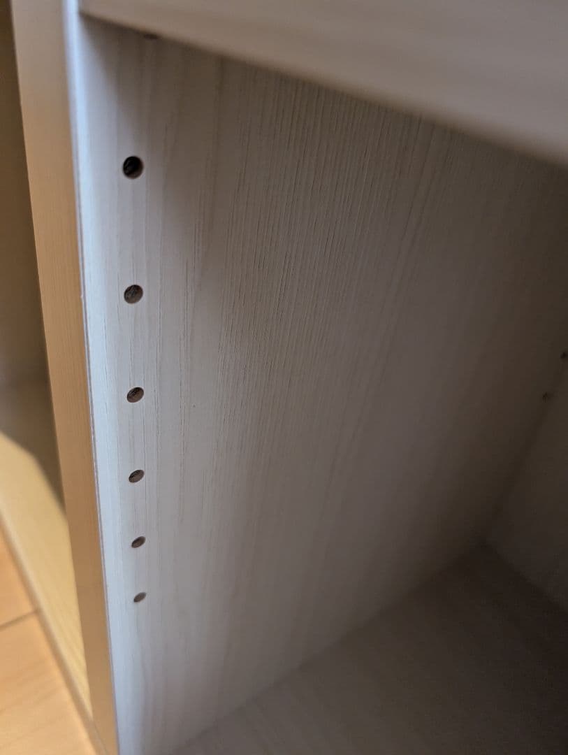 木製　オープンシェルフ 6個収納　本棚　ラック　ウッドラック