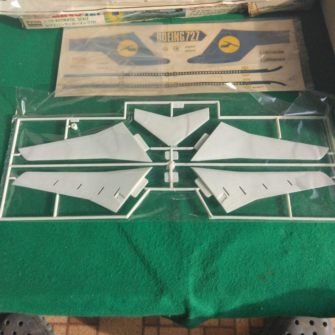 ボーイング727 1/98TWA,1/120 ルフトハンザ モノグラム未開封 - メルカリ