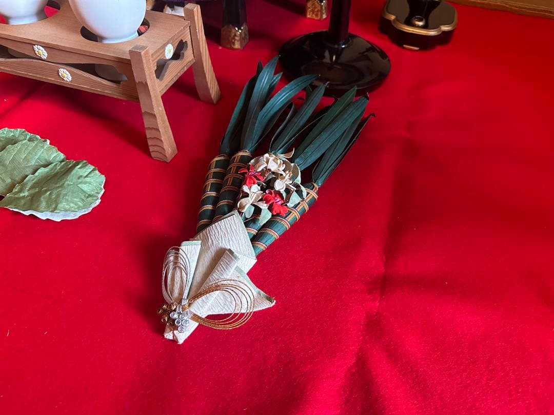 京都丸平　丸屋　大木平蔵作　五月人形　共箱あり　ピンク