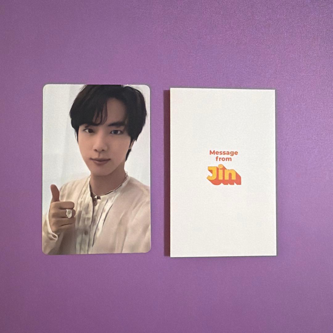 BTS JIN トレカ フォトカードButter Proof バンバンコン公式 - メルカリ