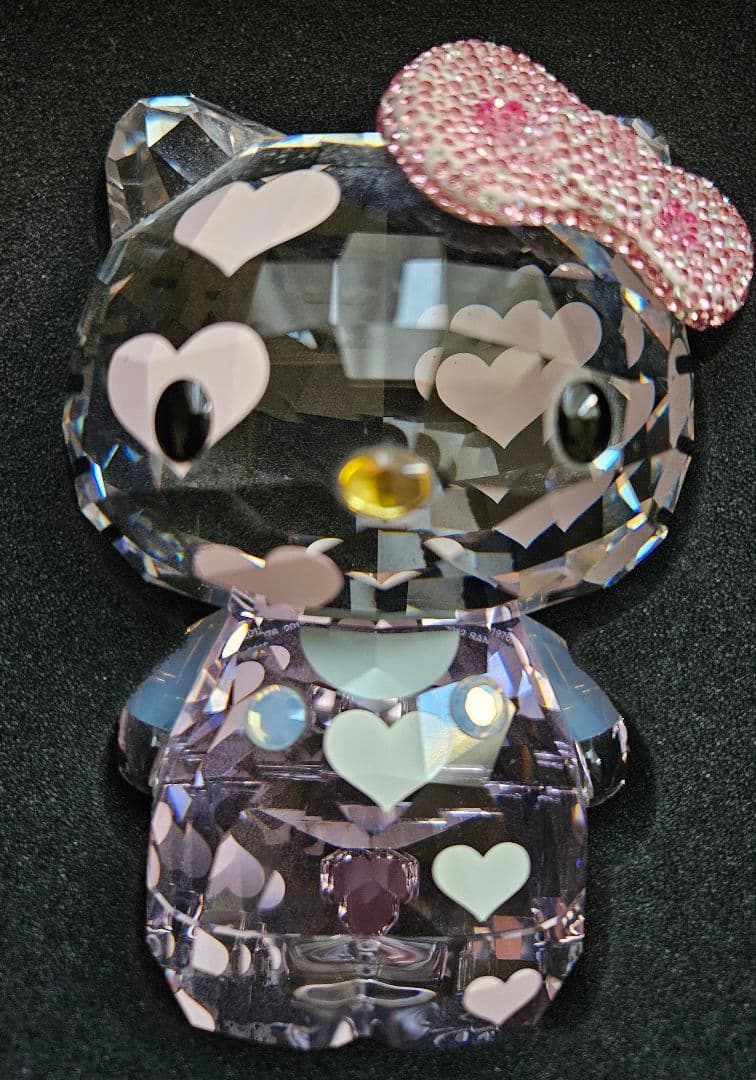 【美品箱付き】10.7センチSwarovski ハローキティ限定品