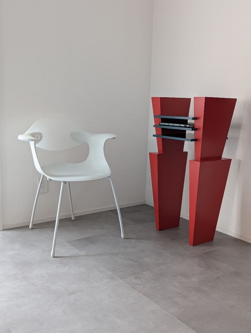 ポストモダン メンフィス シェルフ 花台 ディスプレイ台 ヴィンテージ