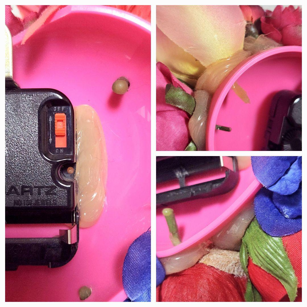 EX.studio ＊ フラワークロック 花時計 一点物