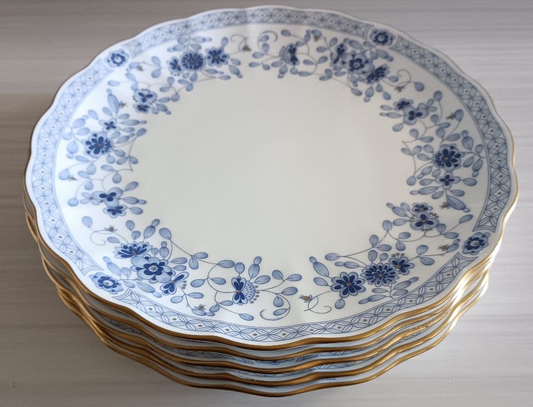 ノリタケミラノディナープレート 5枚セット