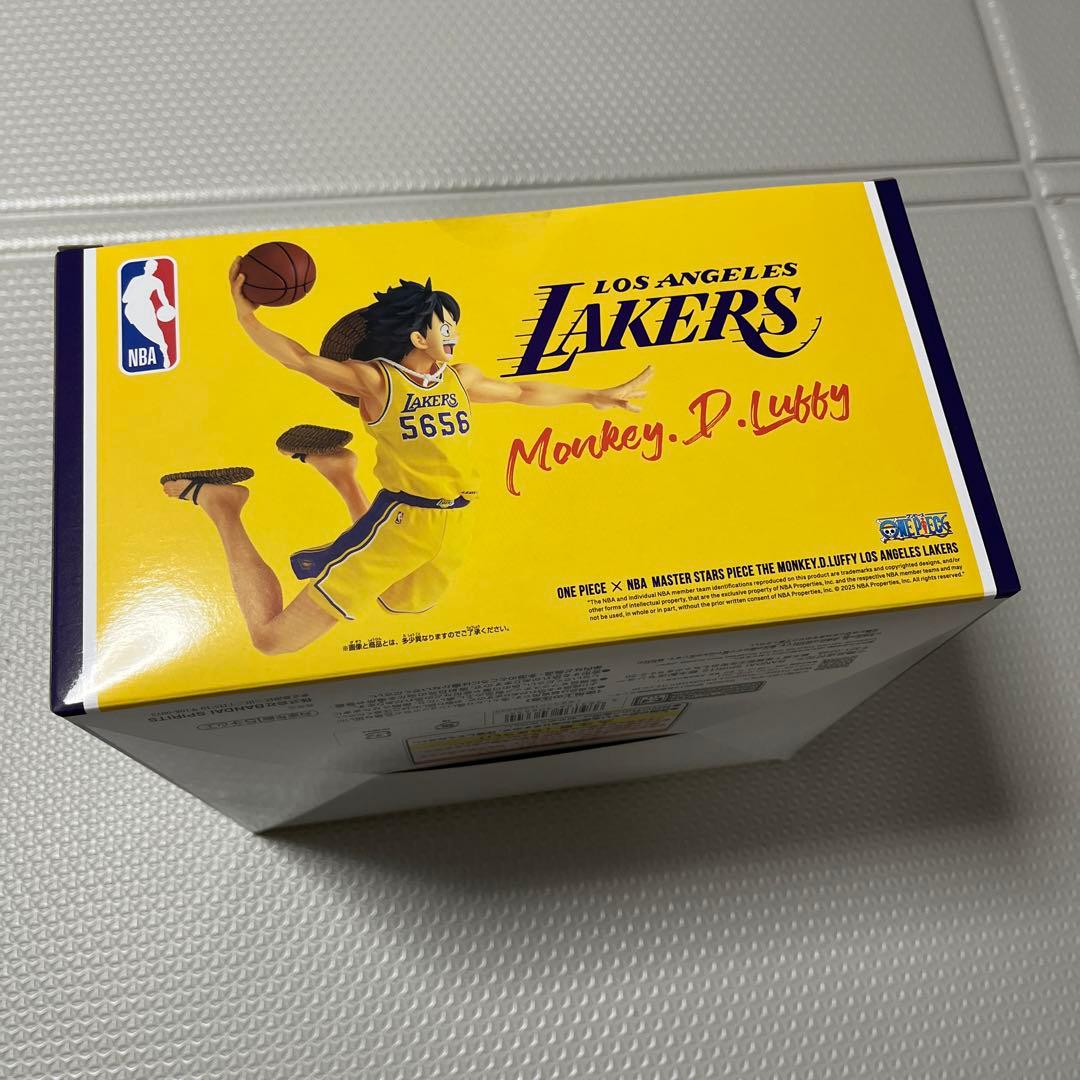 NBA LAKERS レイカーズ ルフィ フィギュア ワンピースベースショップ
