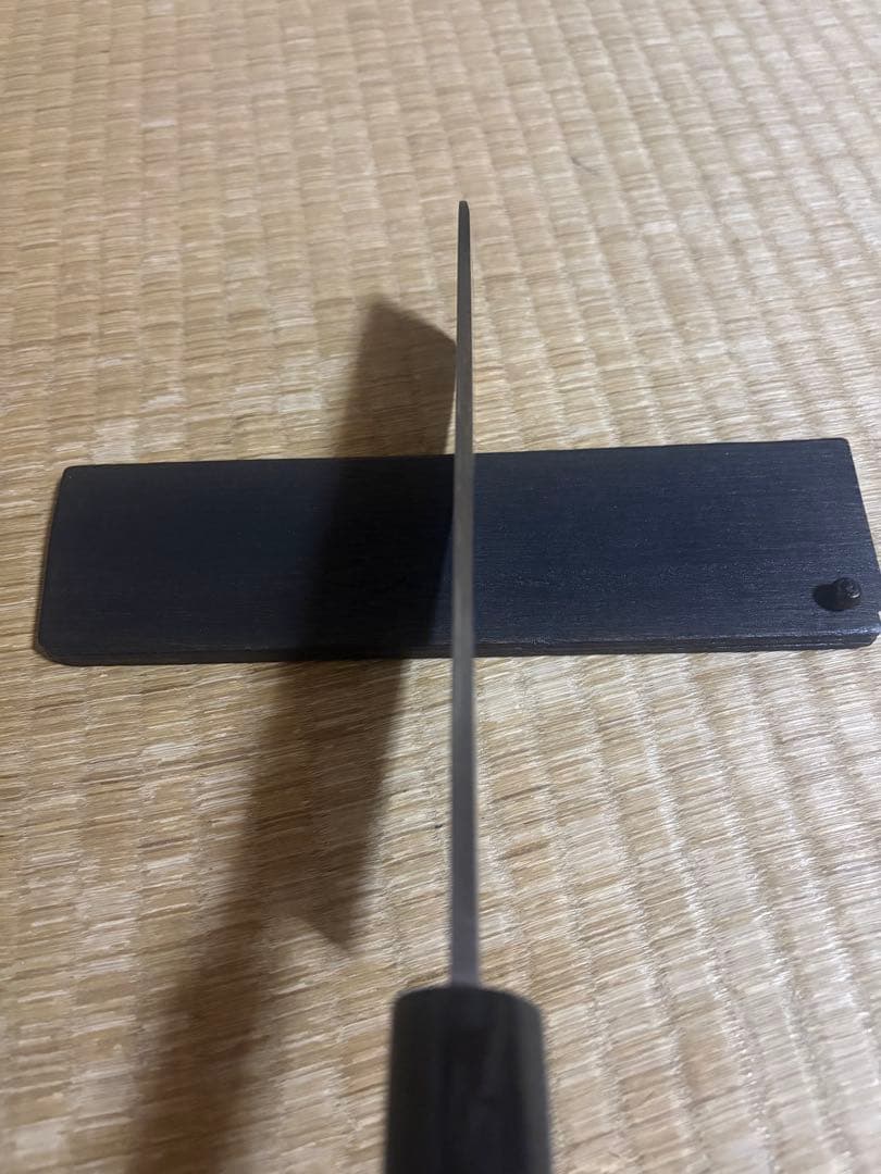 竹晃別打　菜切包丁　刃渡り約20㎝　 高級金蘭包丁袋付