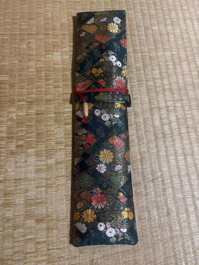 竹晃別打　菜切包丁　刃渡り約20㎝　 高級金蘭包丁袋付