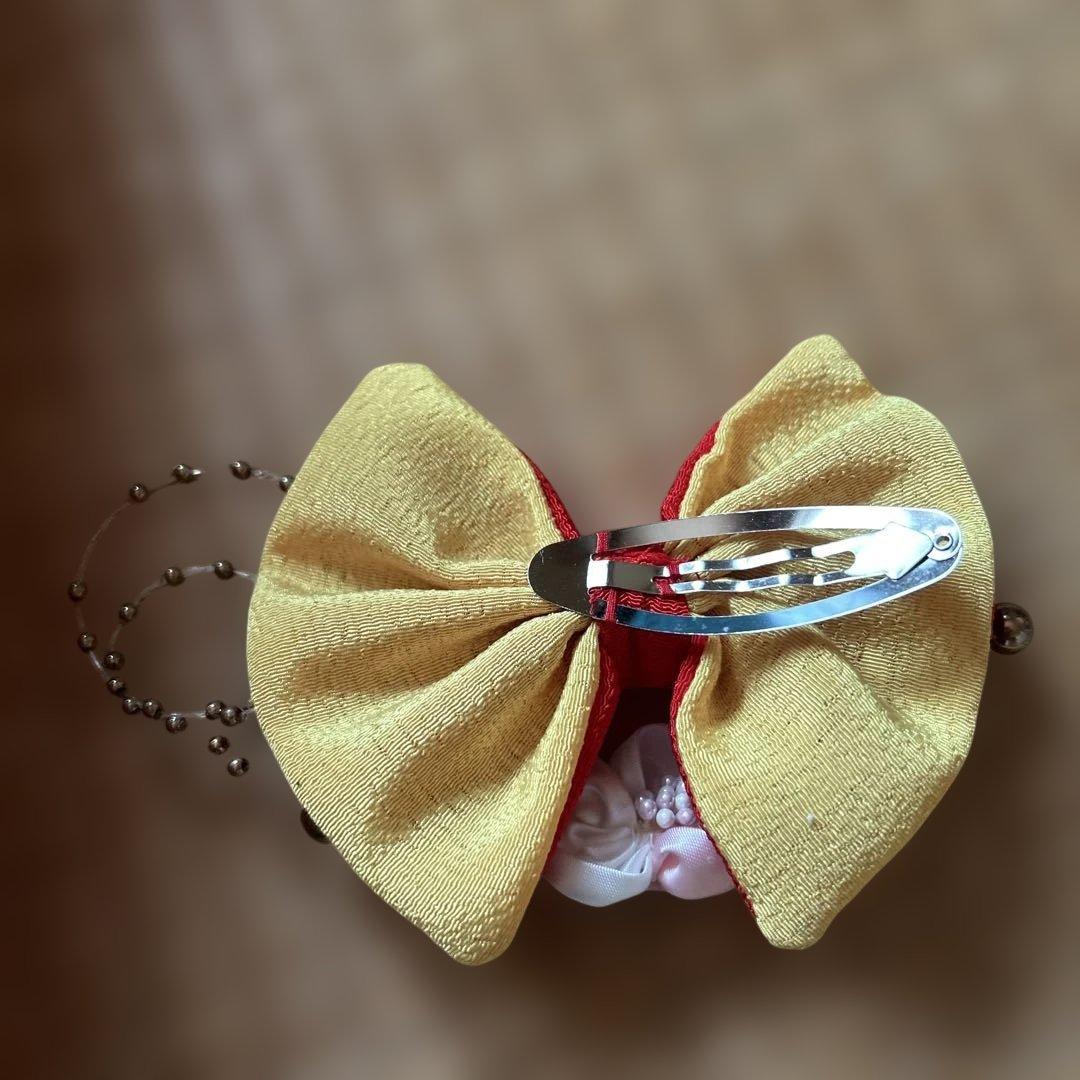 紫　七五三　7歳　女の子　セット　一式　絞り風　鹿の子　ポリエステル