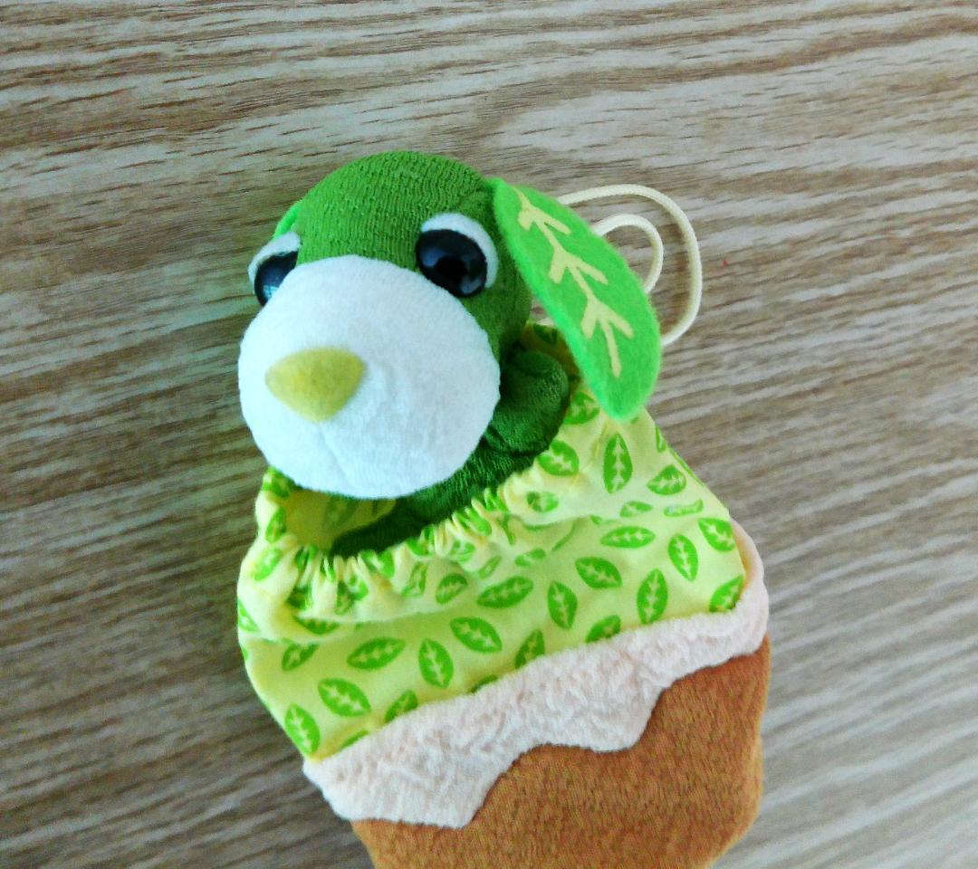 お茶犬　緑茶犬　リョク　当時品