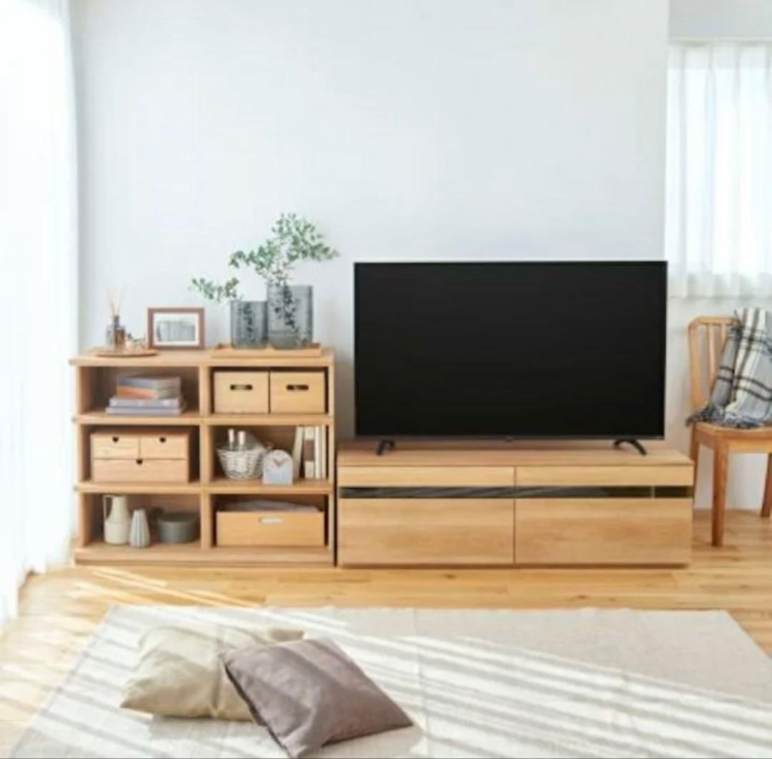 NATURICA テレビ台 幅120cm 引き出し2杯