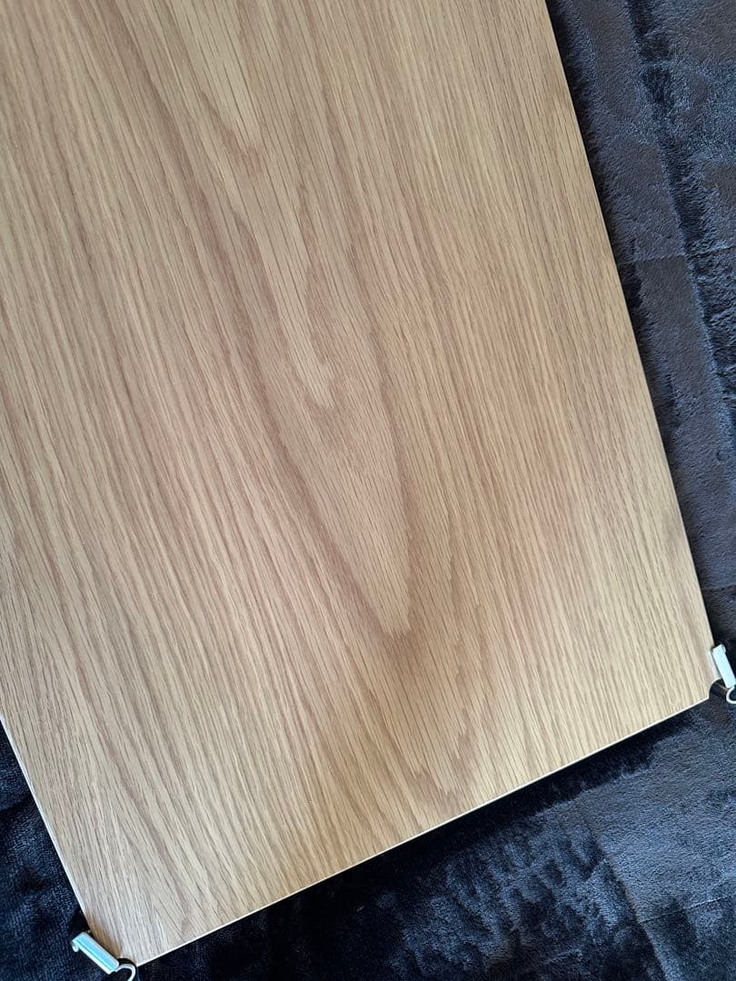 無印良品　ステンレスユニットシェルフ　追加棚　オーク材　3枚セット　84cm用