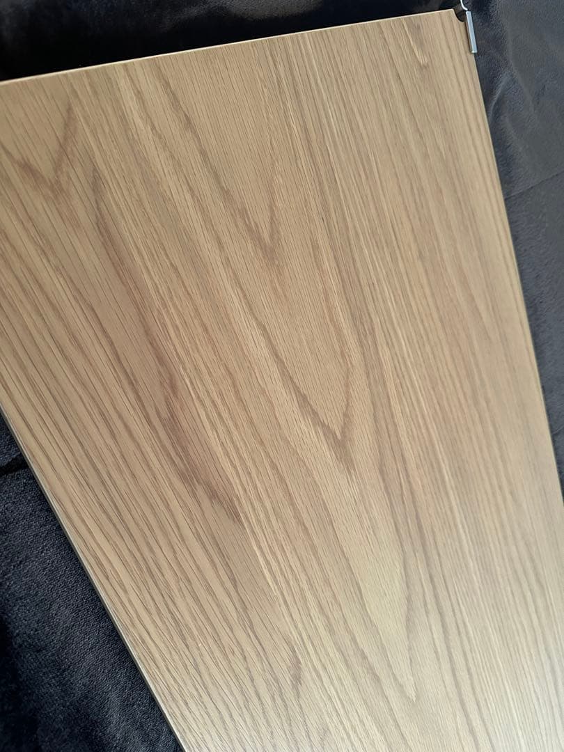 無印良品　ステンレスユニットシェルフ　追加棚　オーク材　3枚セット　84cm用