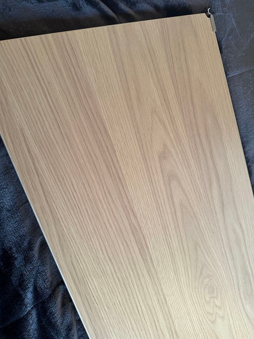 無印良品　ステンレスユニットシェルフ　追加棚　オーク材　3枚セット　84cm用