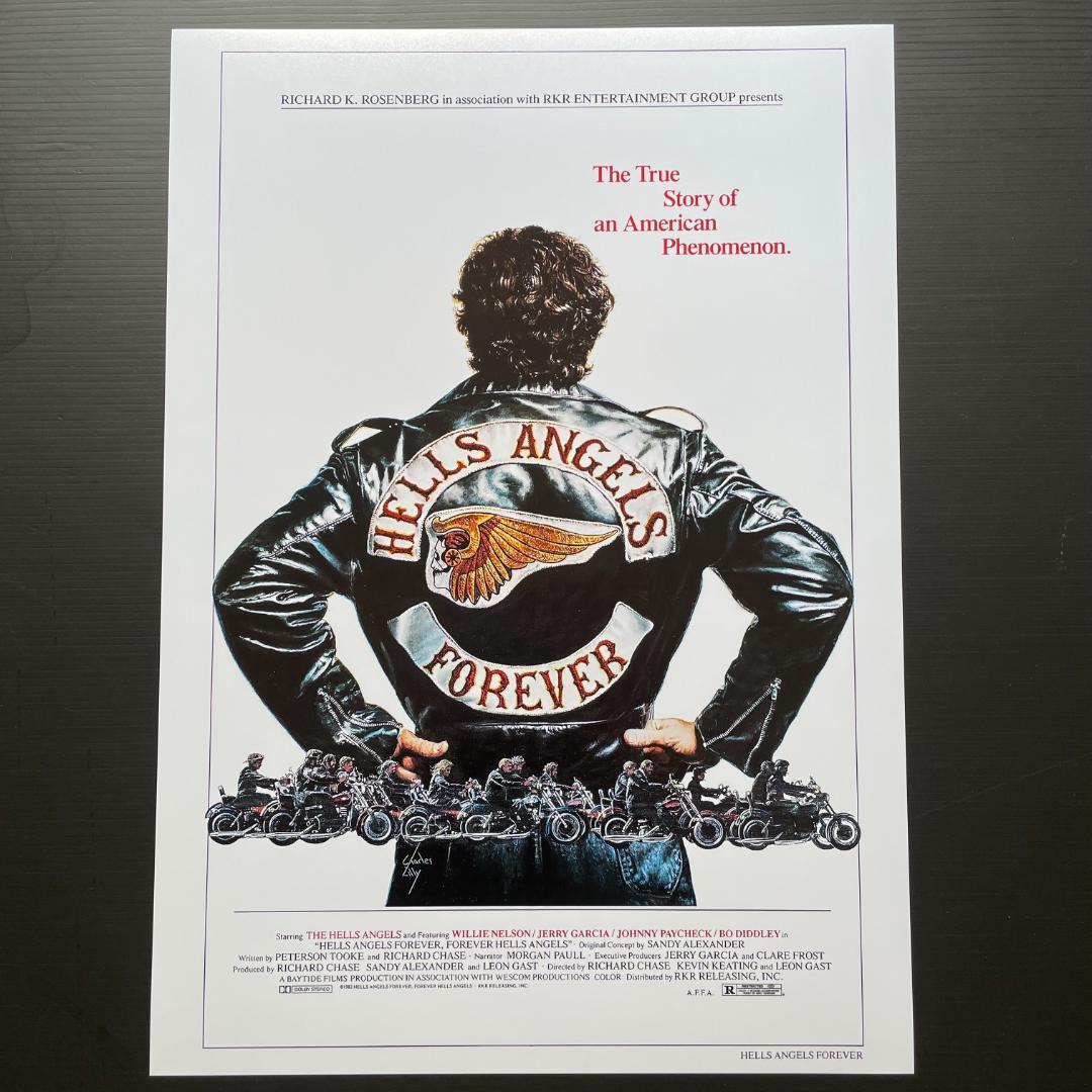 ポスター『Hells Angels Forever 』ヘルズ・エンジェルズ - メルカリ