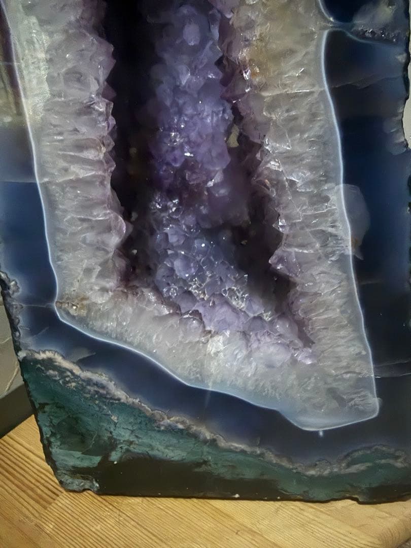 アメジストドーム【引取り限定】水晶玉付き【本日のみ特別セール】